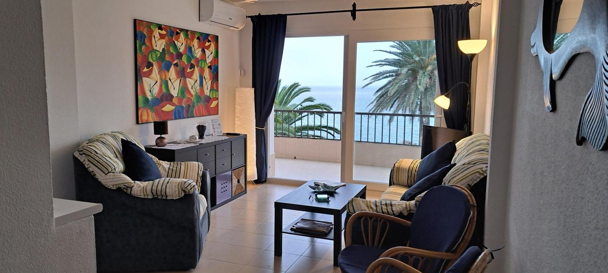 شقة Acapulco Playa Beautiful Seaview نيرخا المظهر الخارجي الصورة